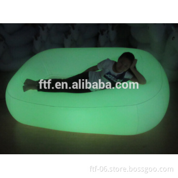 inflatable lounge with led light, hot sale LED sofa